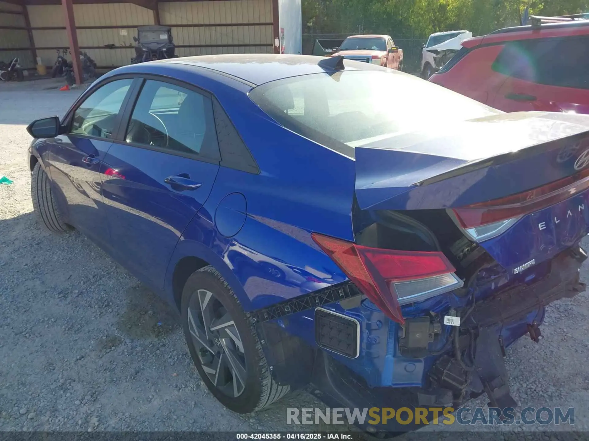 3 Photograph of a damaged car KMHLM4DG9SU951191 HYUNDAI ELANTRA 2025