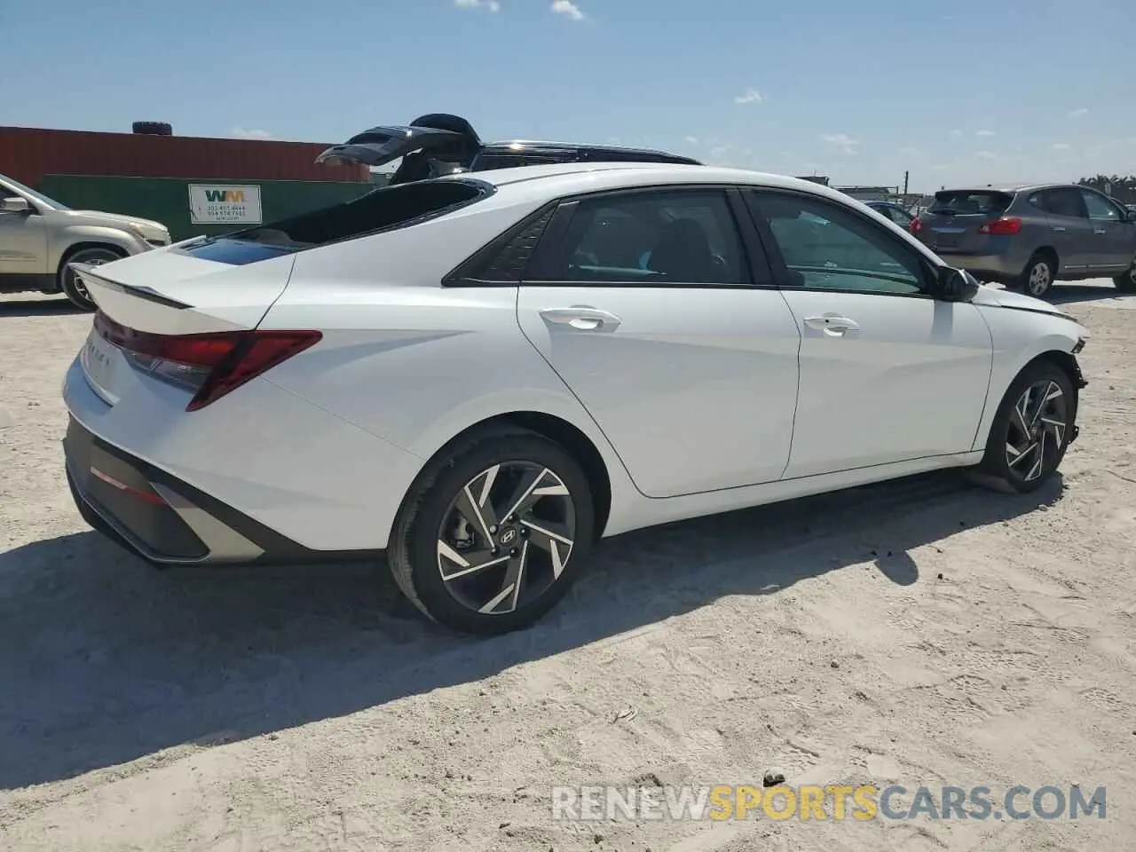 3 Photograph of a damaged car KMHLM4DG9SU958111 HYUNDAI ELANTRA 2025