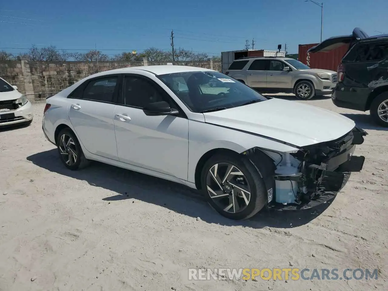 4 Photograph of a damaged car KMHLM4DG9SU958111 HYUNDAI ELANTRA 2025