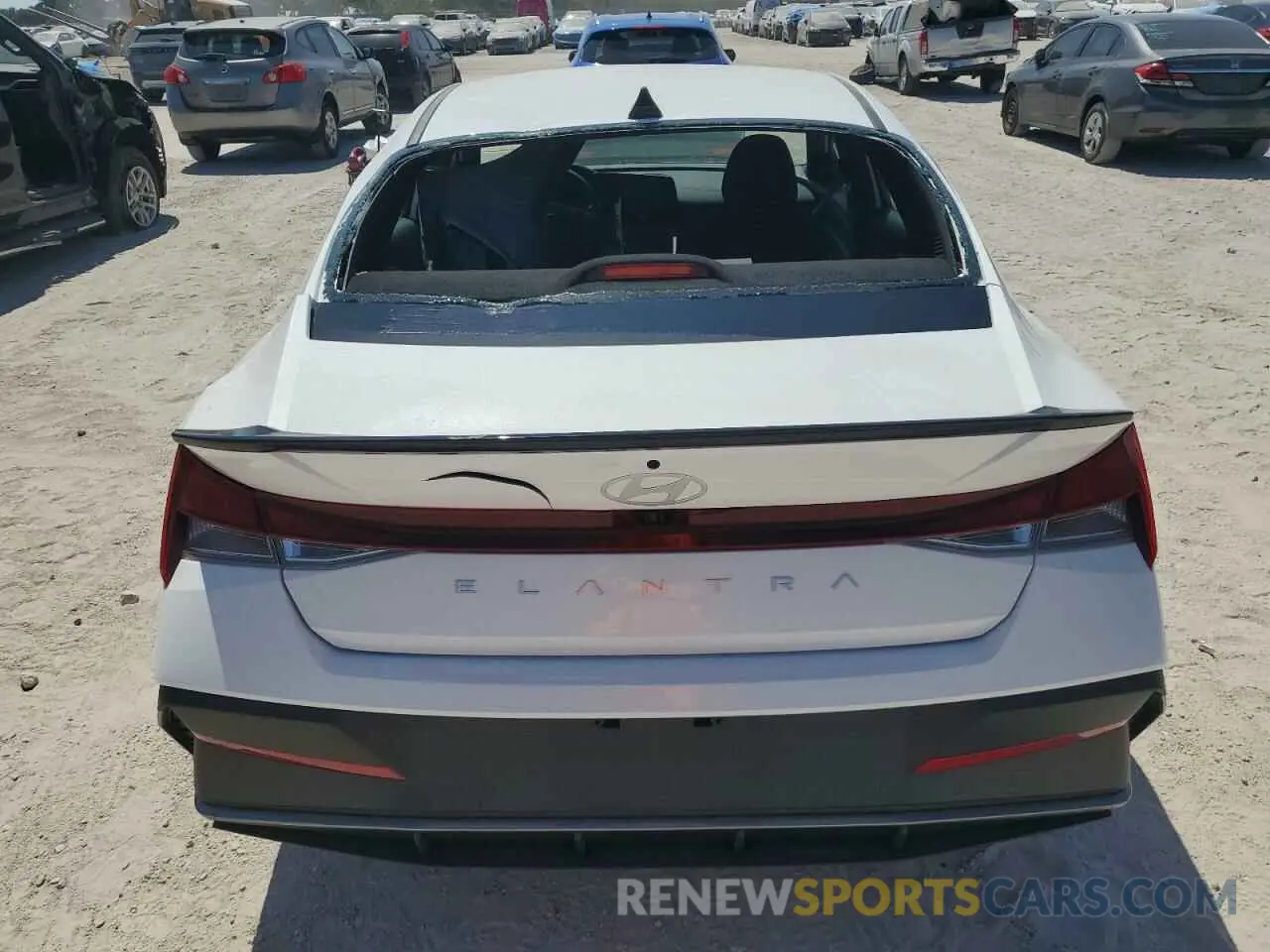 6 Photograph of a damaged car KMHLM4DG9SU958111 HYUNDAI ELANTRA 2025