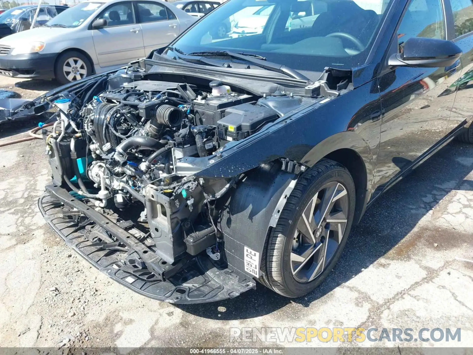 6 Photograph of a damaged car KMHLM4DG9SU975670 HYUNDAI ELANTRA 2025