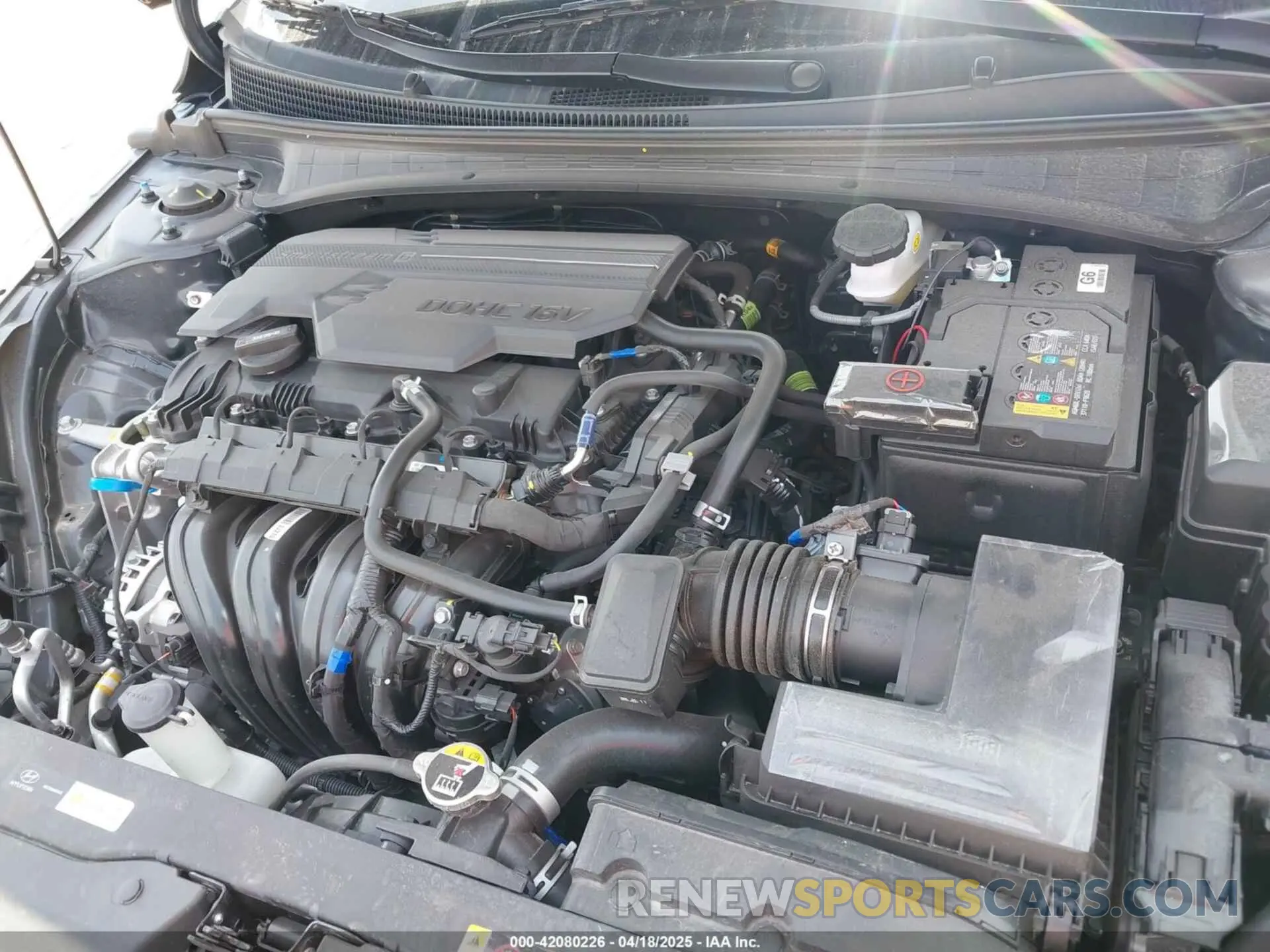 10 Photograph of a damaged car KMHLM4DGXSU863623 HYUNDAI ELANTRA 2025