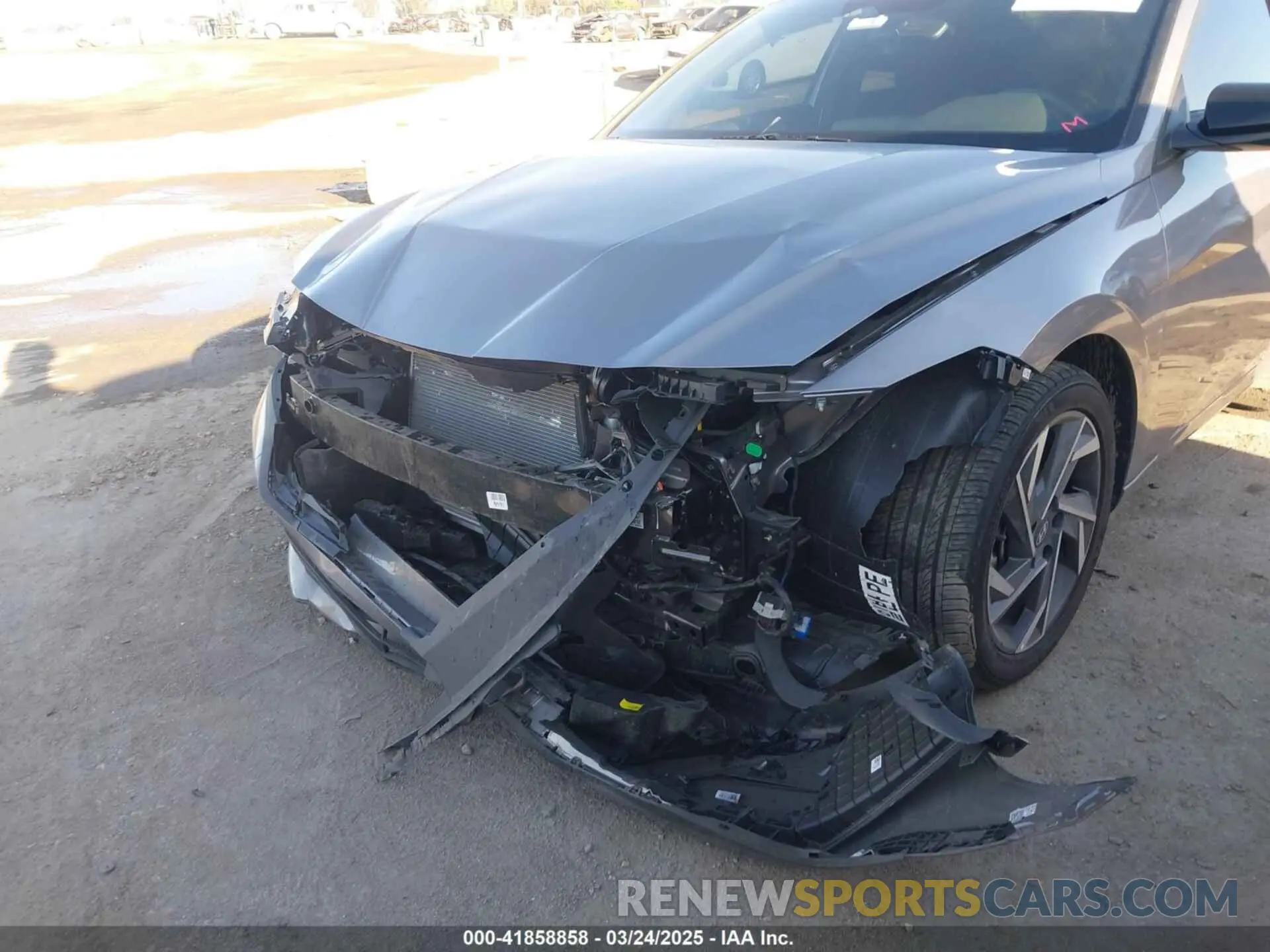 6 Photograph of a damaged car KMHLM4DGXSU905482 HYUNDAI ELANTRA 2025
