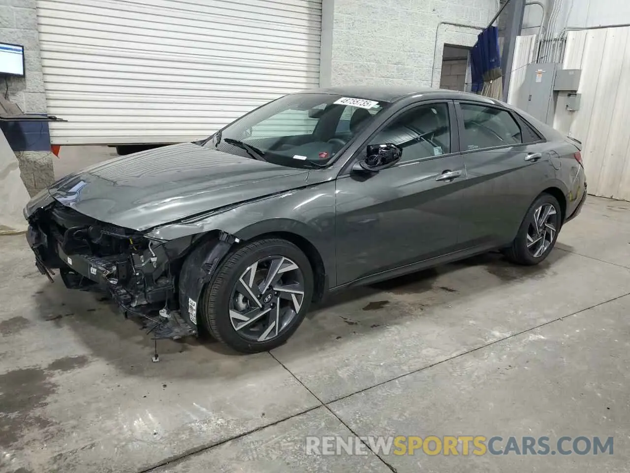 1 Photograph of a damaged car KMHLM4DGXSU927305 HYUNDAI ELANTRA 2025
