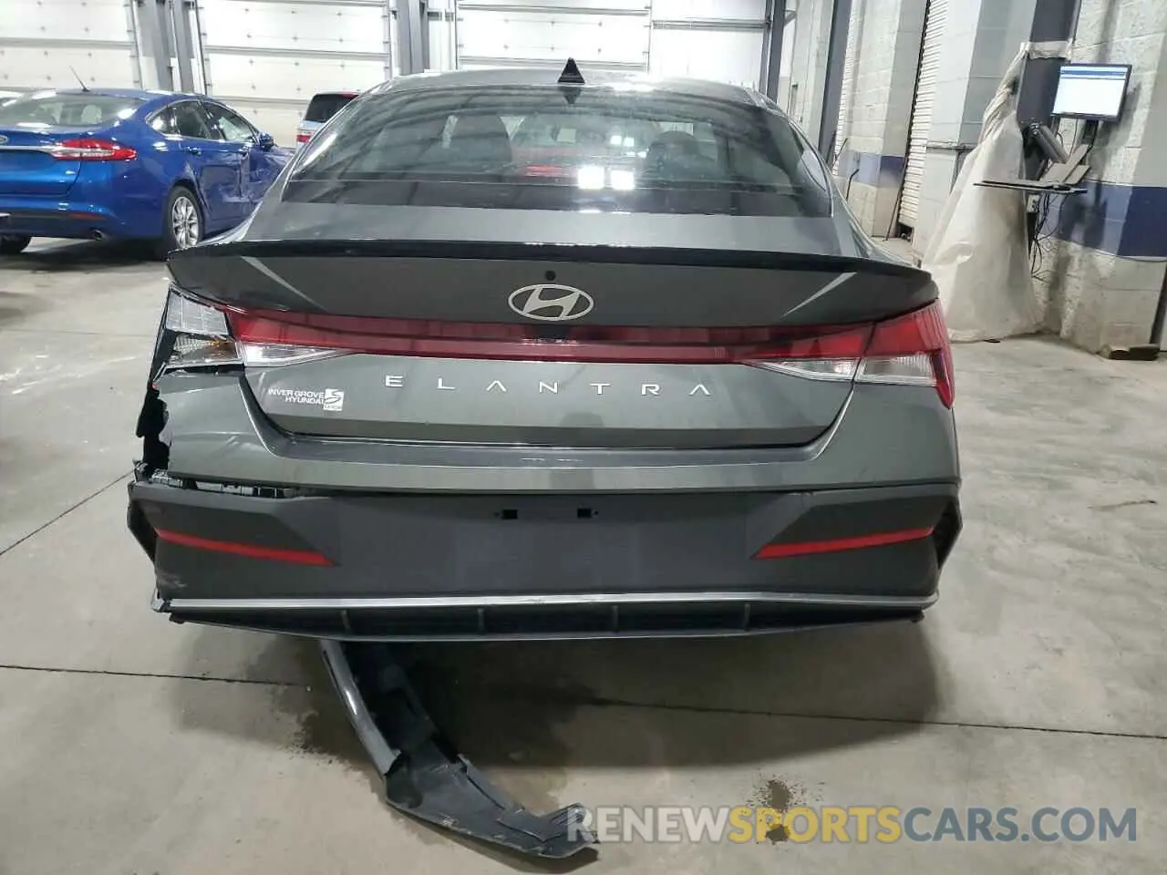 6 Photograph of a damaged car KMHLM4DGXSU927305 HYUNDAI ELANTRA 2025