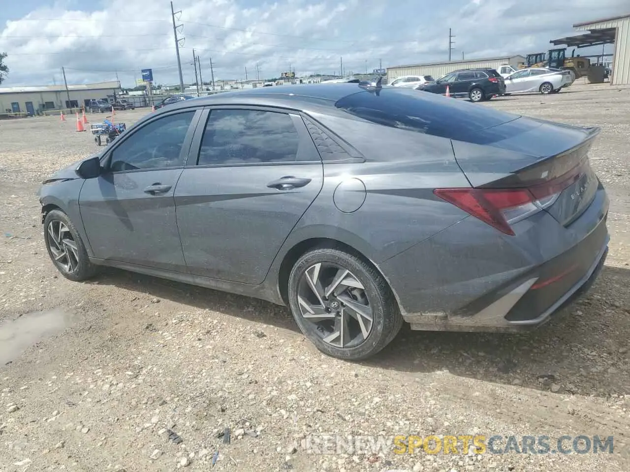 2 Photograph of a damaged car KMHLM4DGXSU978111 HYUNDAI ELANTRA 2025