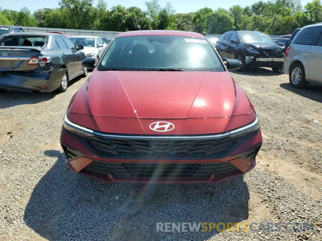 5 Photograph of a damaged car KMHLM4DJ2SU127092 HYUNDAI ELANTRA 2025