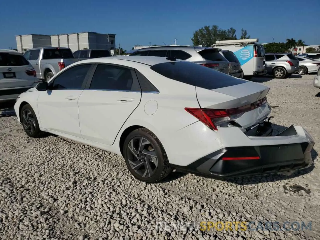 2 Photograph of a damaged car KMHLN4DJ7SU129286 HYUNDAI ELANTRA 2025