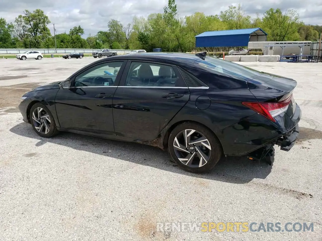 2 Photograph of a damaged car KMHLN4DJ9SU125255 HYUNDAI ELANTRA 2025
