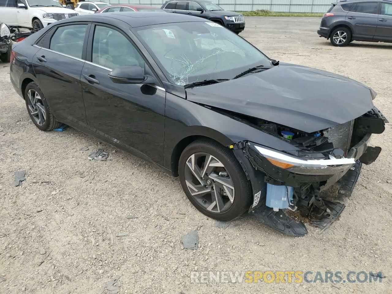 4 Photograph of a damaged car KMHLP4DG0SU867882 HYUNDAI ELANTRA 2025