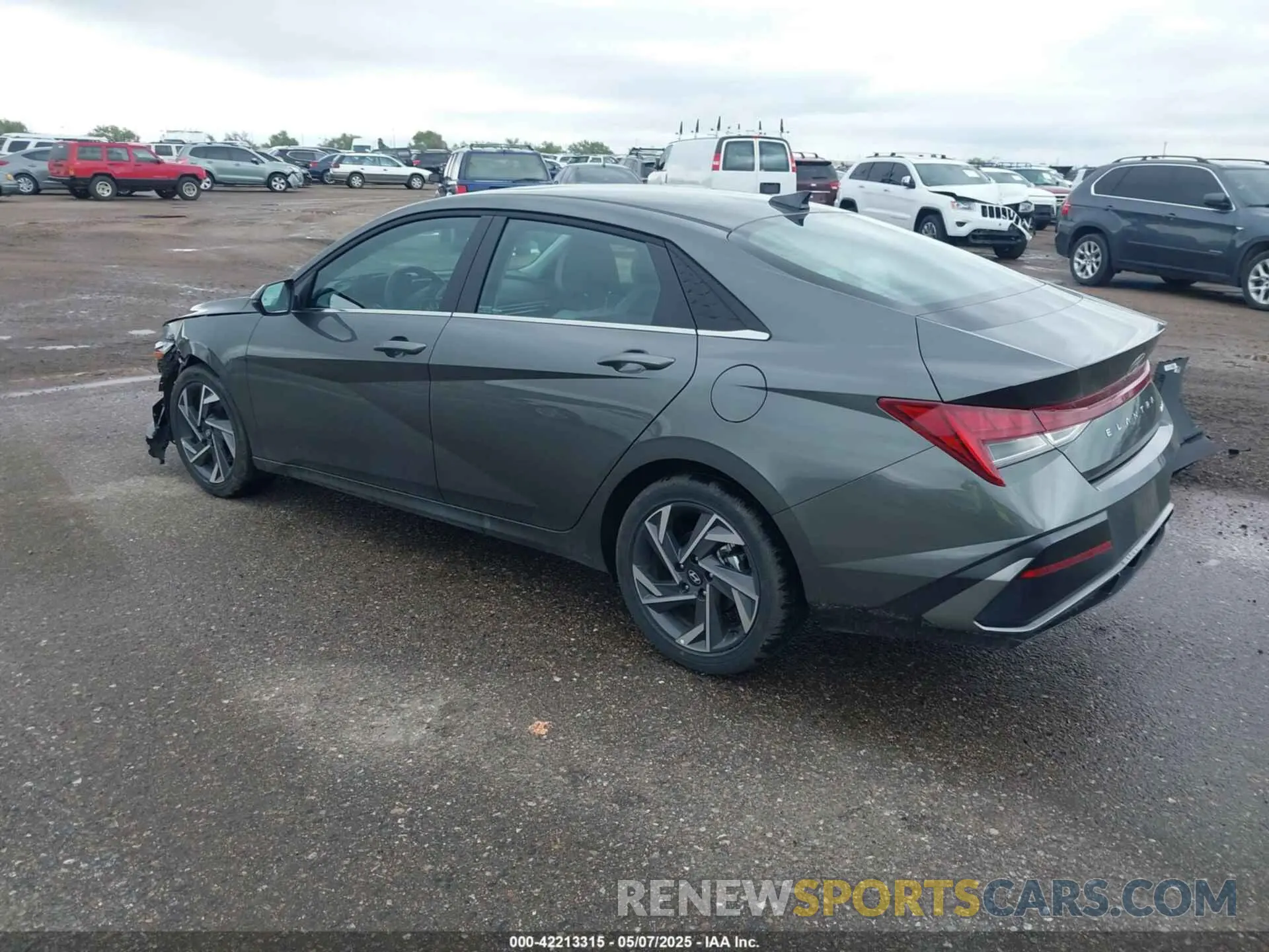3 Photograph of a damaged car KMHLP4DG0SU910147 HYUNDAI ELANTRA 2025