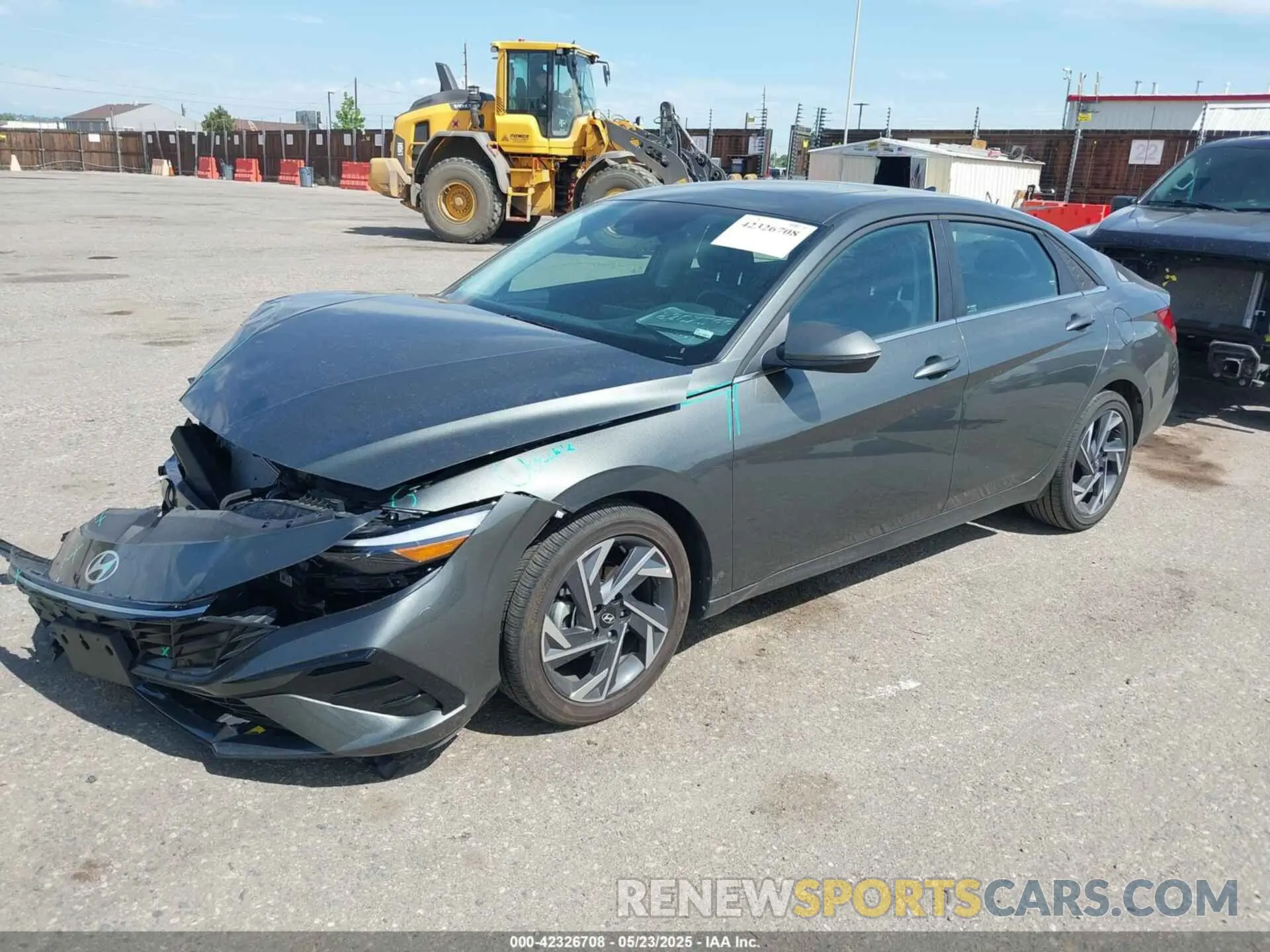 2 Photograph of a damaged car KMHLP4DG0SU945562 HYUNDAI ELANTRA 2025