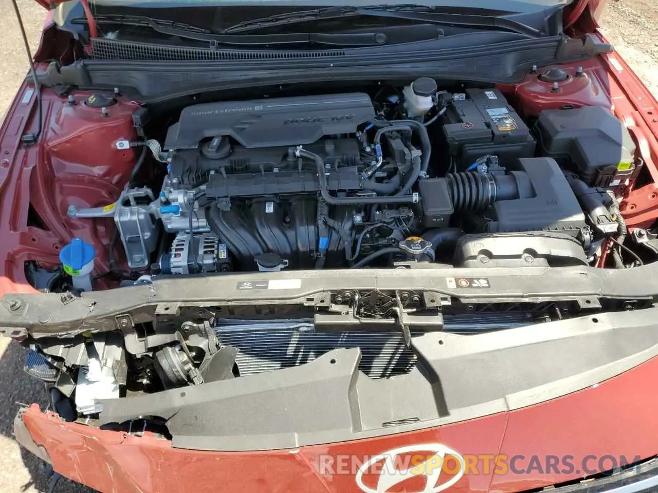11 Photograph of a damaged car KMHLP4DG1SU957249 HYUNDAI ELANTRA 2025