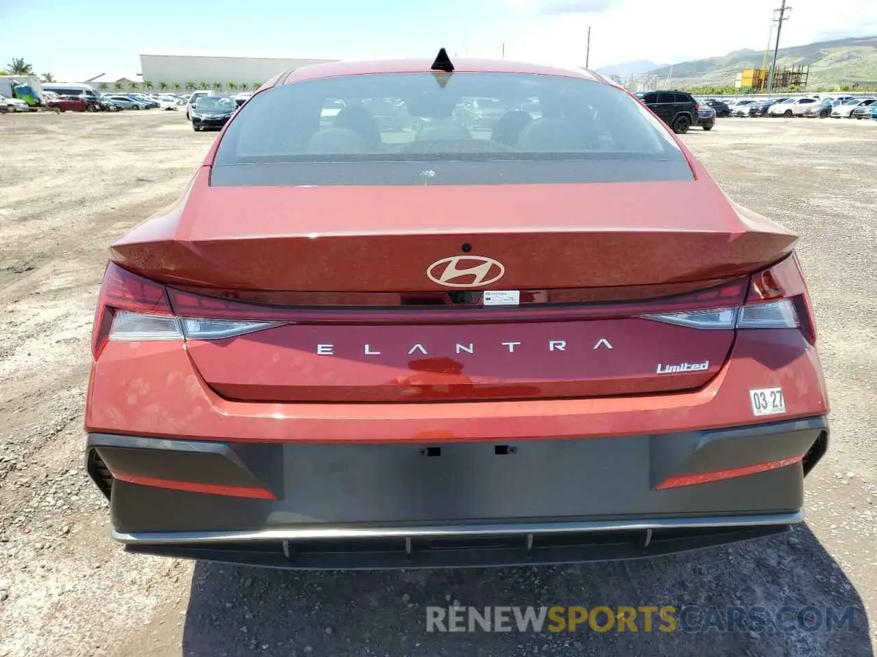 6 Photograph of a damaged car KMHLP4DG1SU957249 HYUNDAI ELANTRA 2025