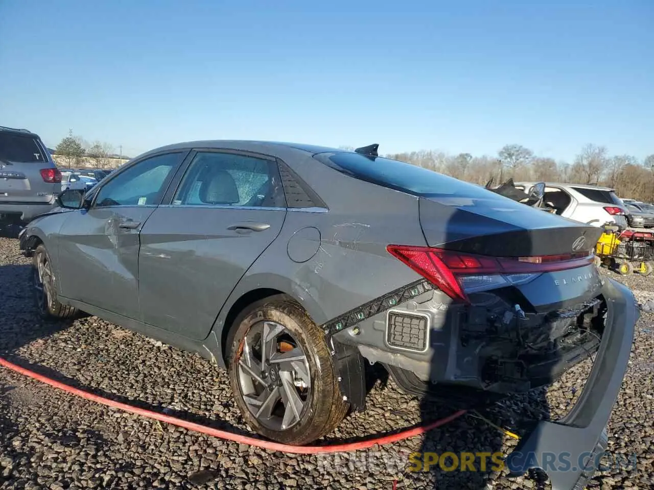 2 Photograph of a damaged car KMHLP4DG3SU869772 HYUNDAI ELANTRA 2025