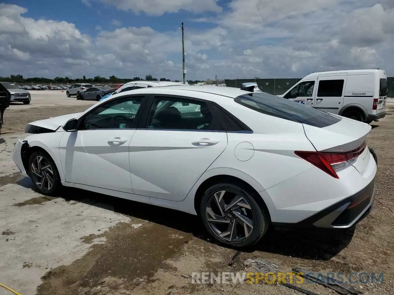 2 Photograph of a damaged car KMHLP4DG4SU924455 HYUNDAI ELANTRA 2025