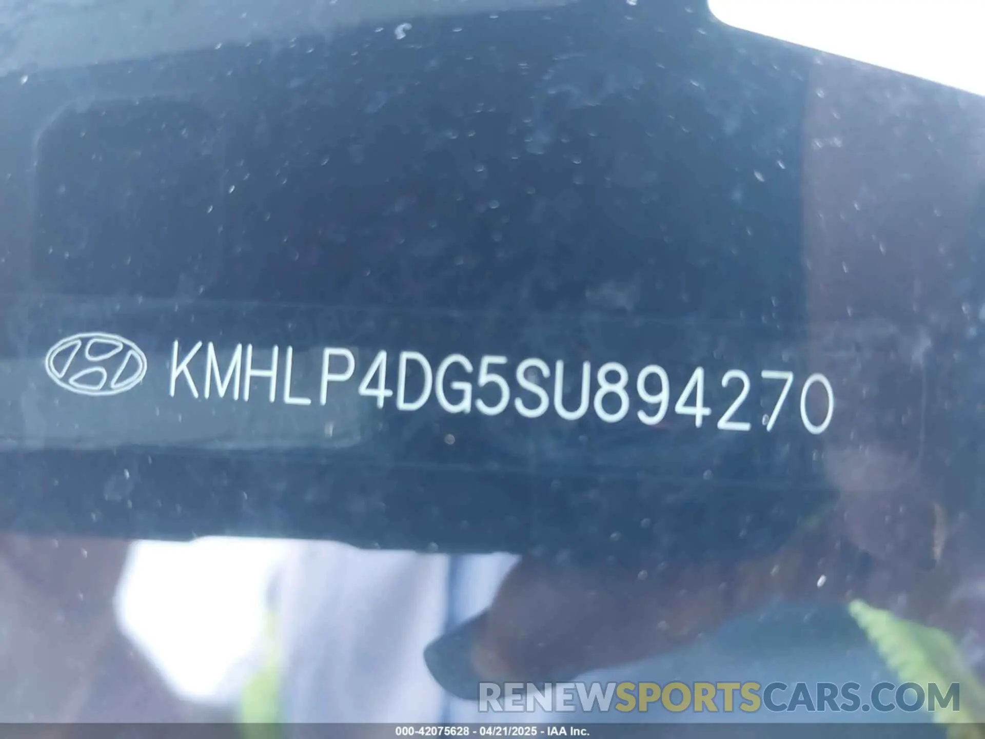 9 Photograph of a damaged car KMHLP4DG5SU894270 HYUNDAI ELANTRA 2025