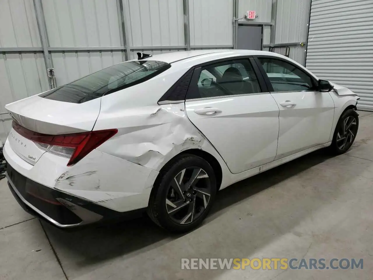 3 Photograph of a damaged car KMHLP4DG6SU875758 HYUNDAI ELANTRA 2025