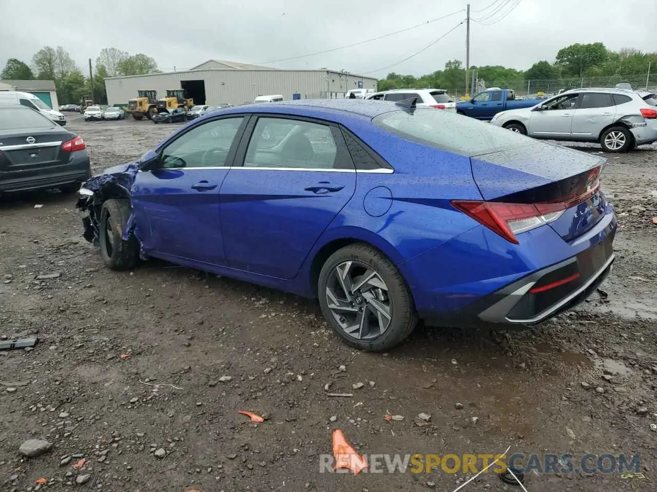 2 Photograph of a damaged car KMHLP4DG6SU893452 HYUNDAI ELANTRA 2025