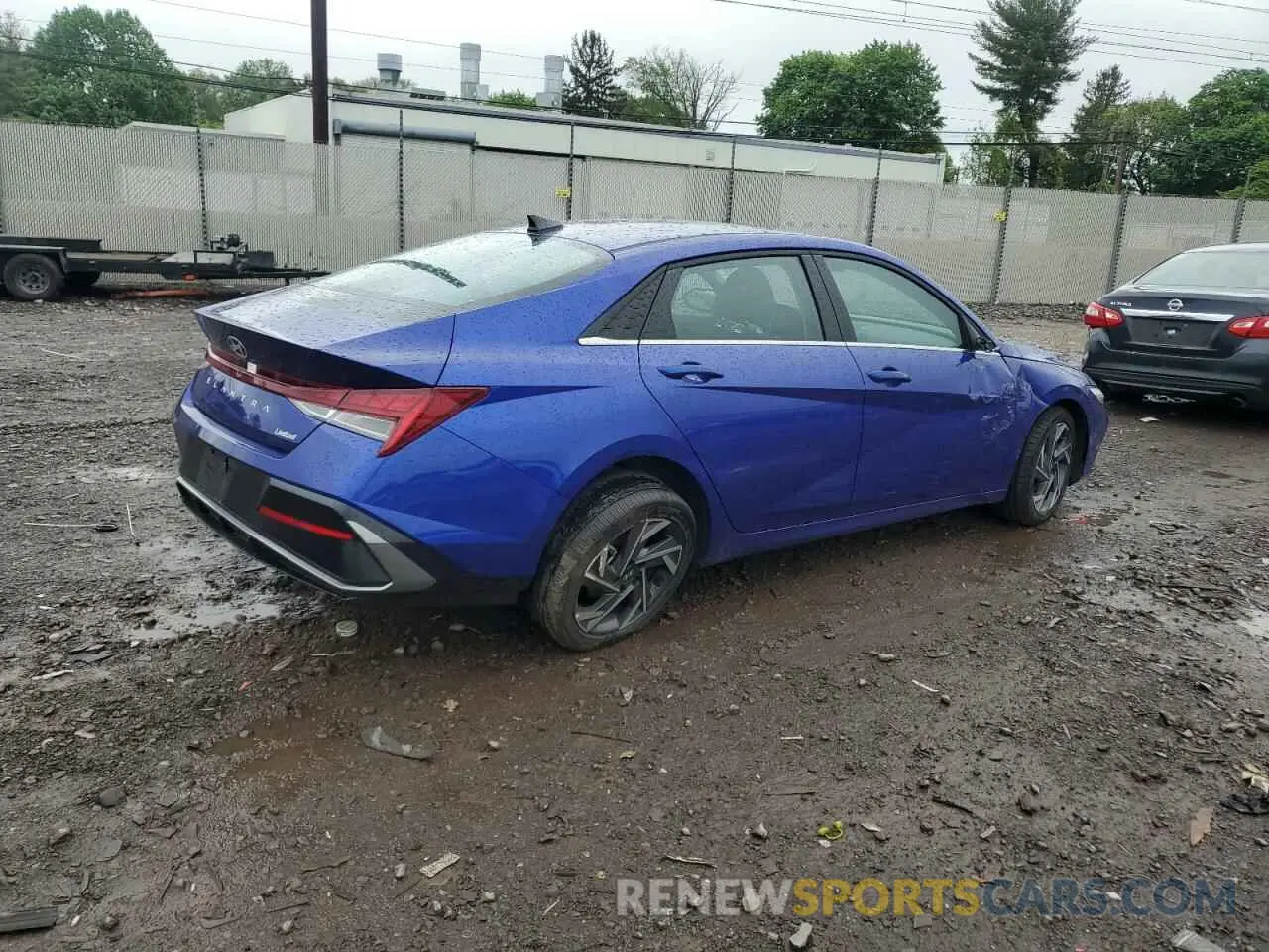 3 Photograph of a damaged car KMHLP4DG6SU893452 HYUNDAI ELANTRA 2025