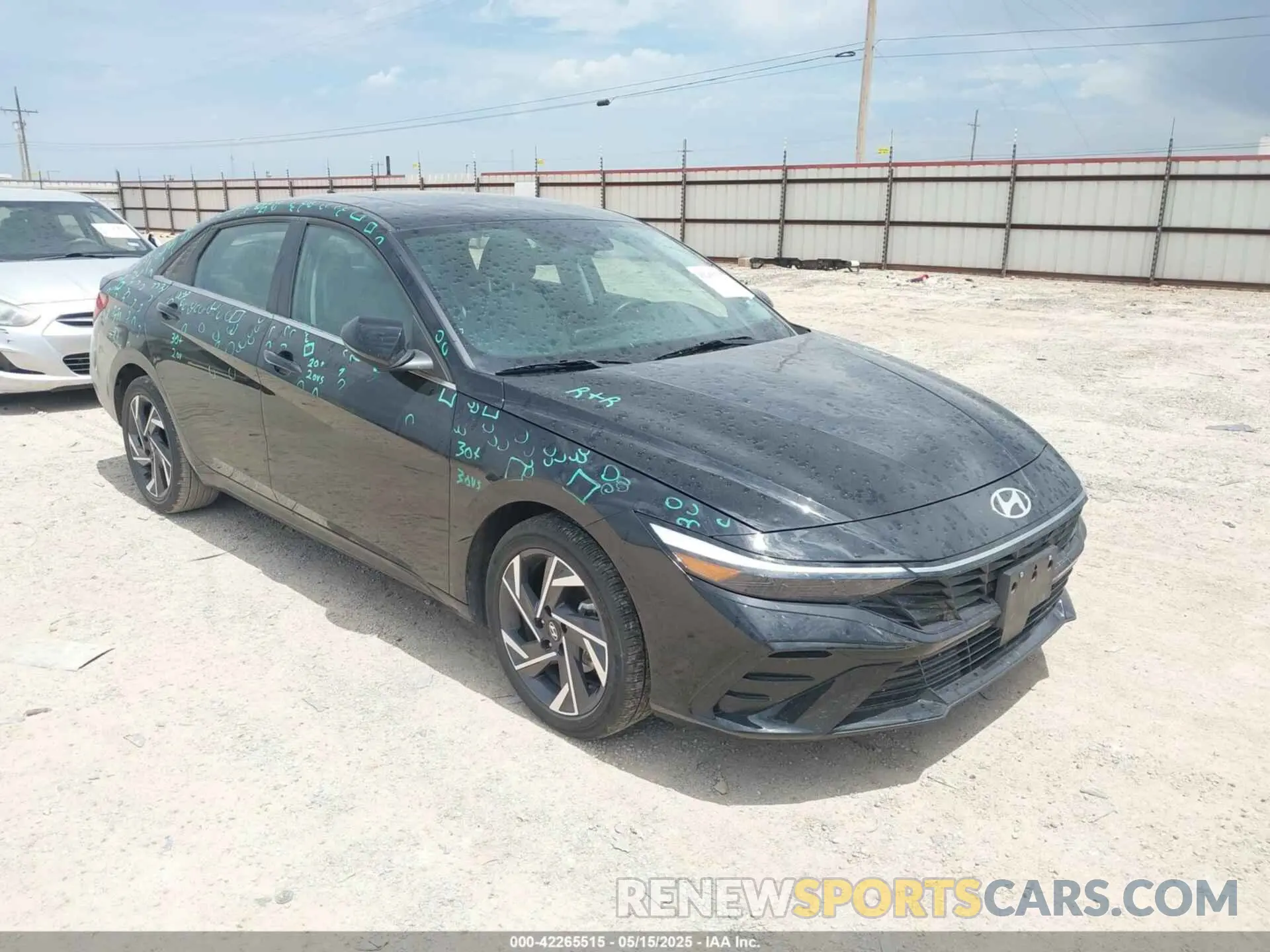 1 Photograph of a damaged car KMHLP4DG9SU908994 HYUNDAI ELANTRA 2025