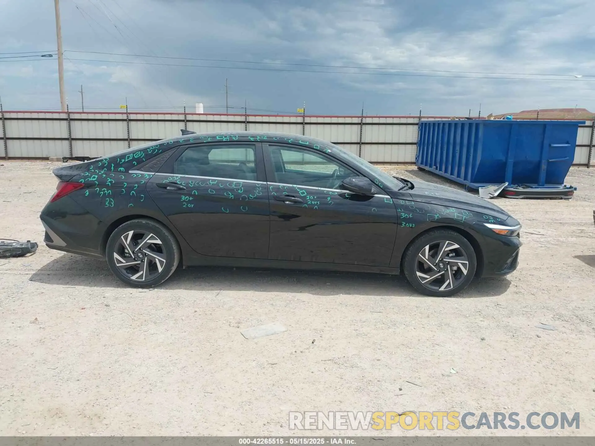 13 Photograph of a damaged car KMHLP4DG9SU908994 HYUNDAI ELANTRA 2025