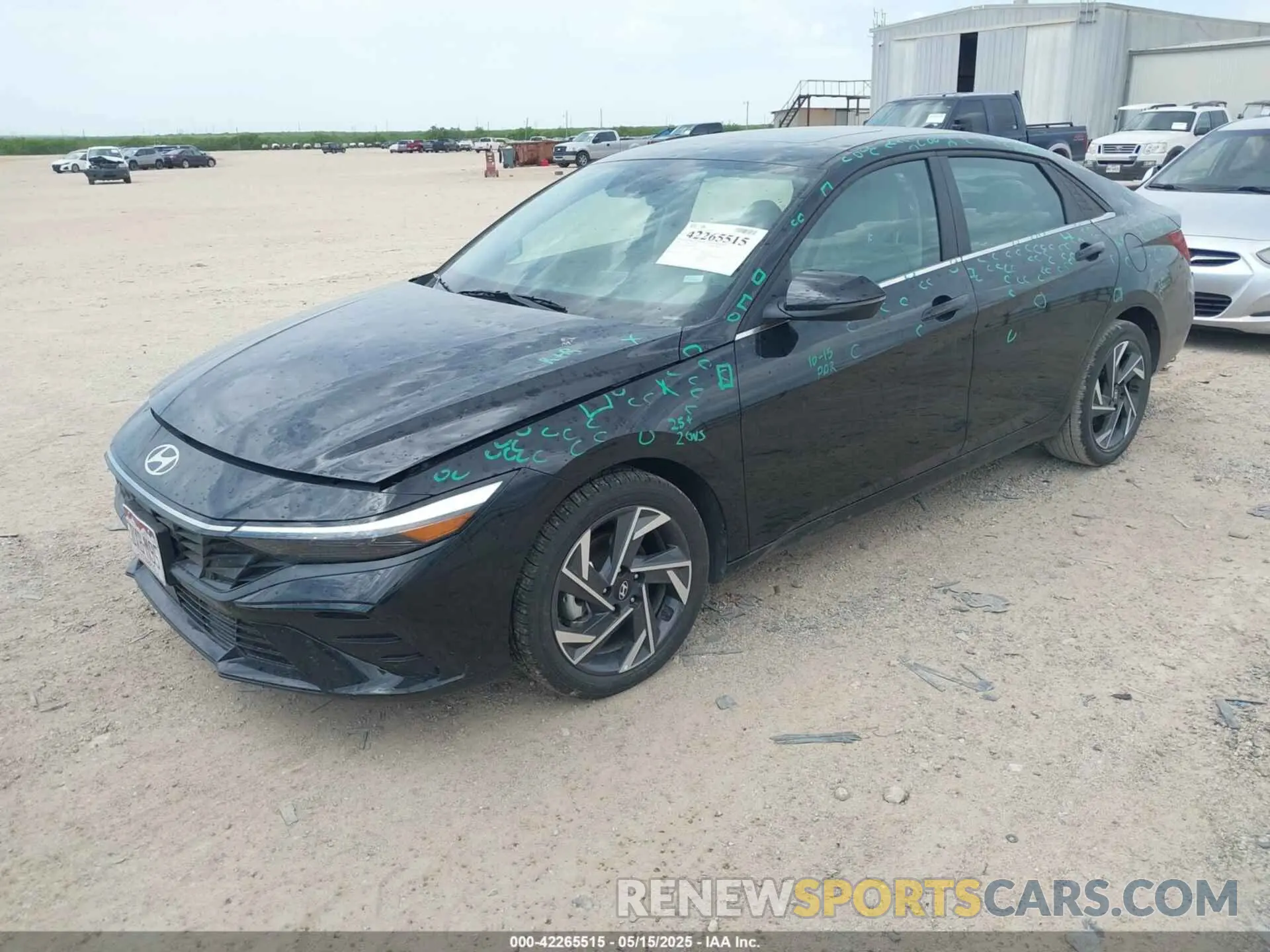 2 Photograph of a damaged car KMHLP4DG9SU908994 HYUNDAI ELANTRA 2025