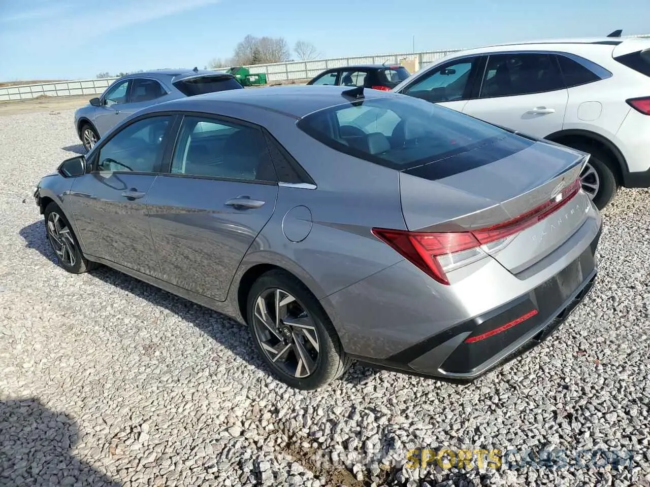 2 Photograph of a damaged car KMHLP4DG9SU942417 HYUNDAI ELANTRA 2025