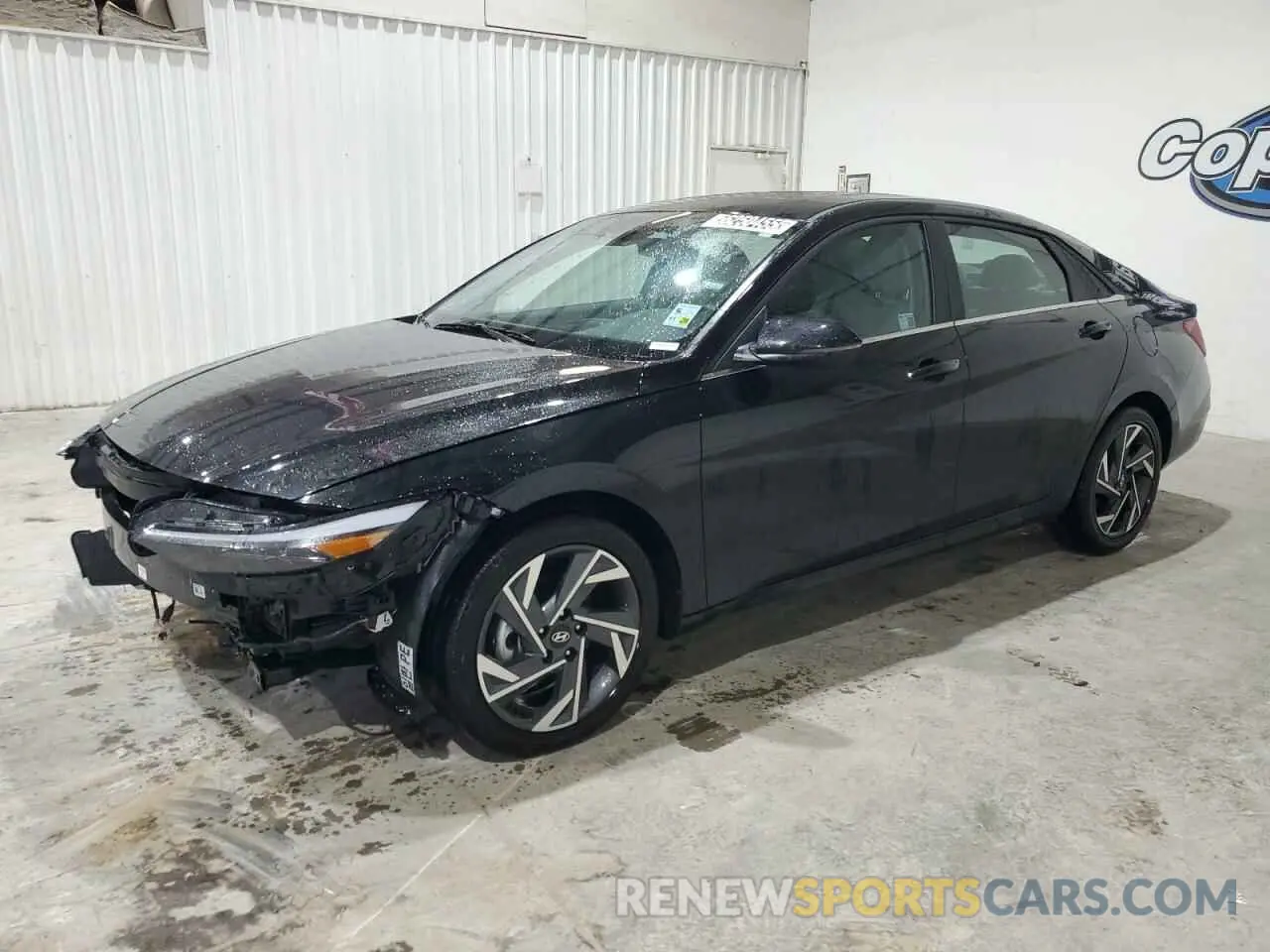 1 Photograph of a damaged car KMHLP4DGXSU894006 HYUNDAI ELANTRA 2025