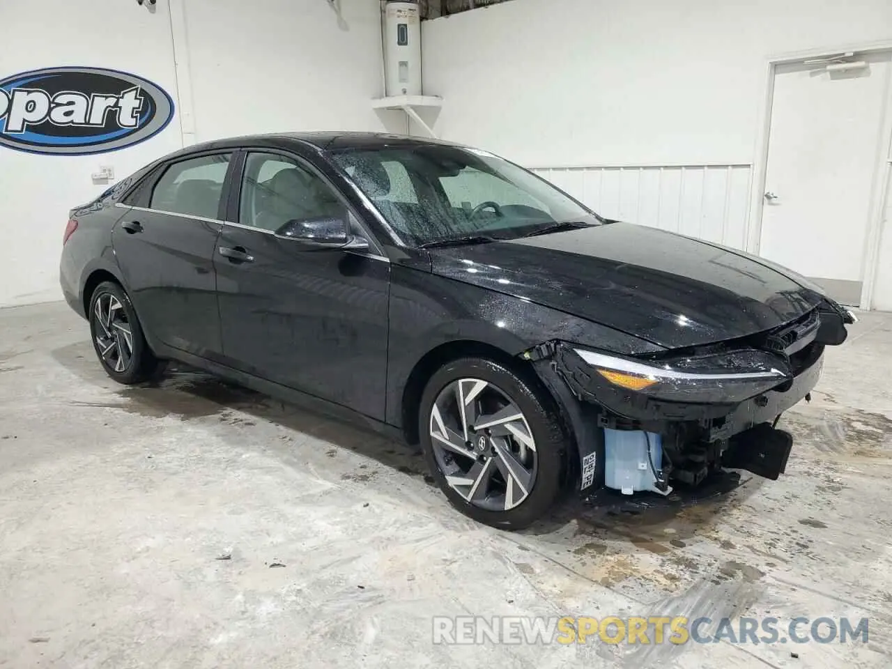 4 Photograph of a damaged car KMHLP4DGXSU894006 HYUNDAI ELANTRA 2025