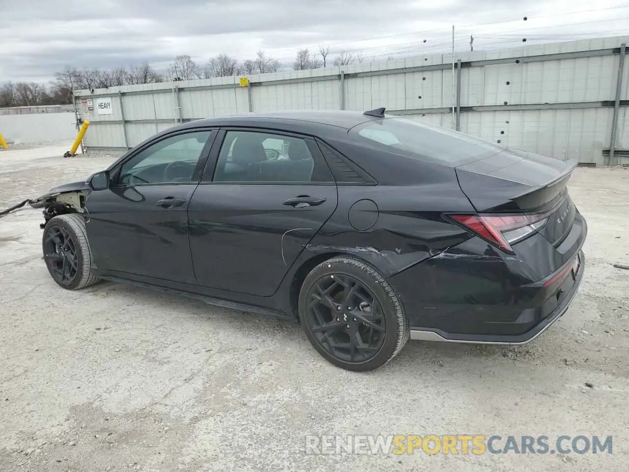 2 Photograph of a damaged car KMHLR4DF5SU872495 HYUNDAI ELANTRA 2025