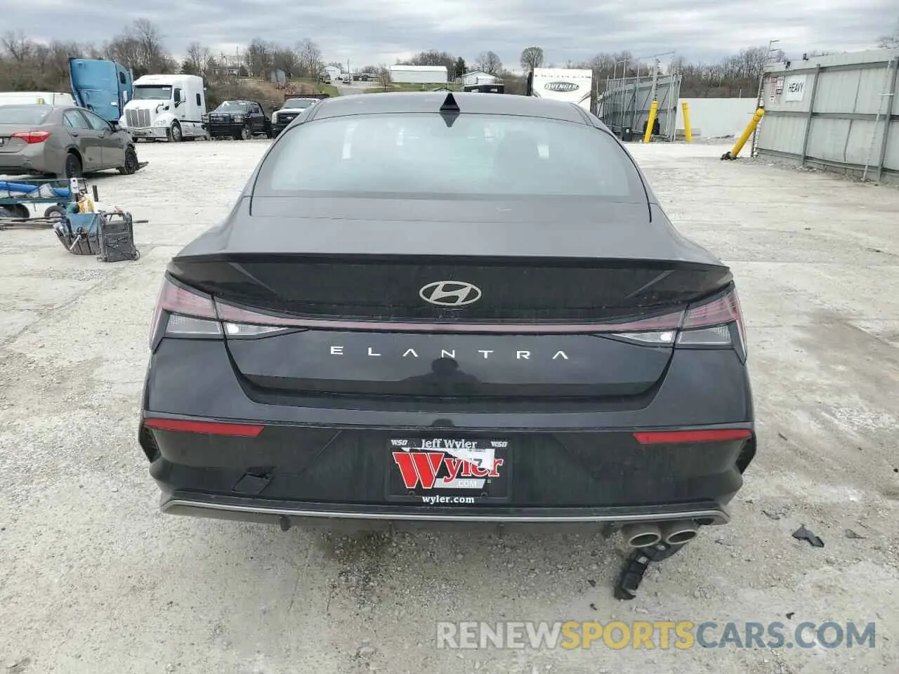 6 Photograph of a damaged car KMHLR4DF5SU872495 HYUNDAI ELANTRA 2025