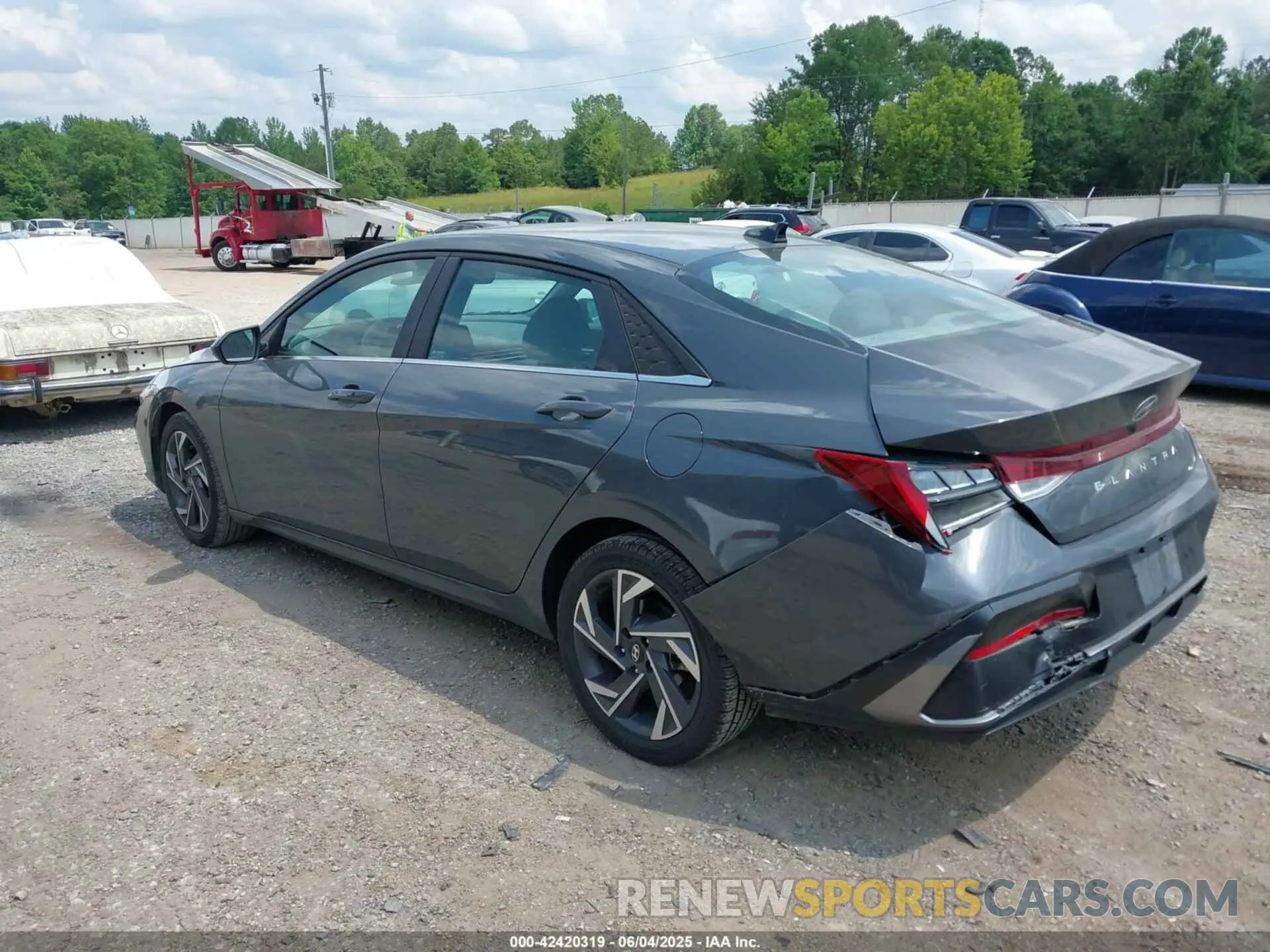 3 Photograph of a damaged car KMHLS4DG0SU859747 HYUNDAI ELANTRA 2025