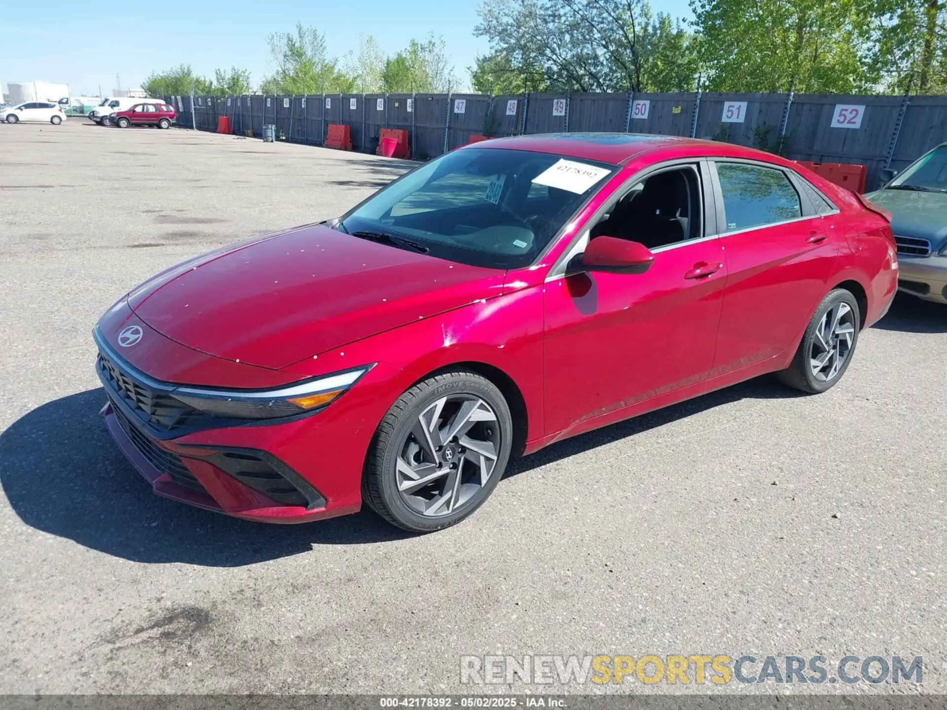 2 Photograph of a damaged car KMHLS4DG0SU861661 HYUNDAI ELANTRA 2025