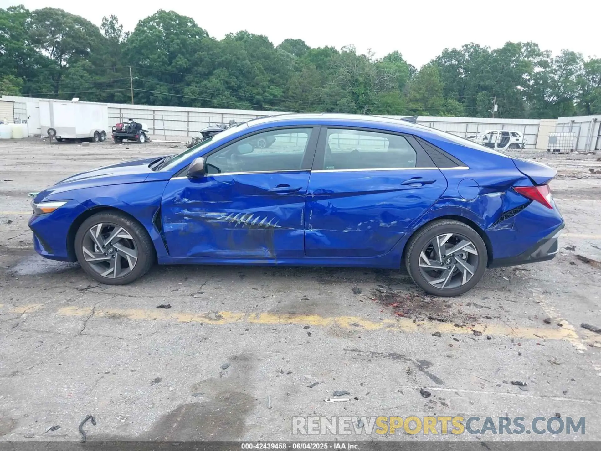 6 Photograph of a damaged car KMHLS4DG0SU966362 HYUNDAI ELANTRA 2025