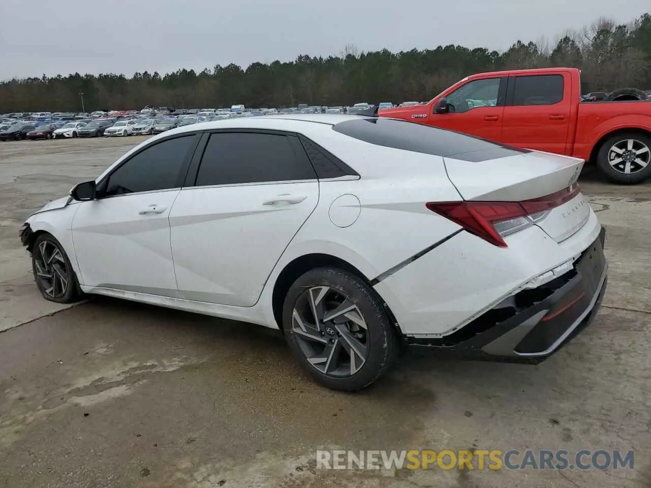 2 Photograph of a damaged car KMHLS4DG2SU858311 HYUNDAI ELANTRA 2025
