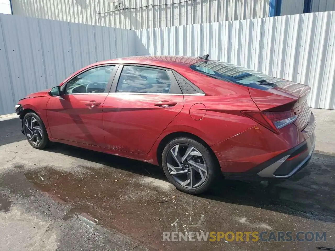 2 Photograph of a damaged car KMHLS4DG2SU863511 HYUNDAI ELANTRA 2025