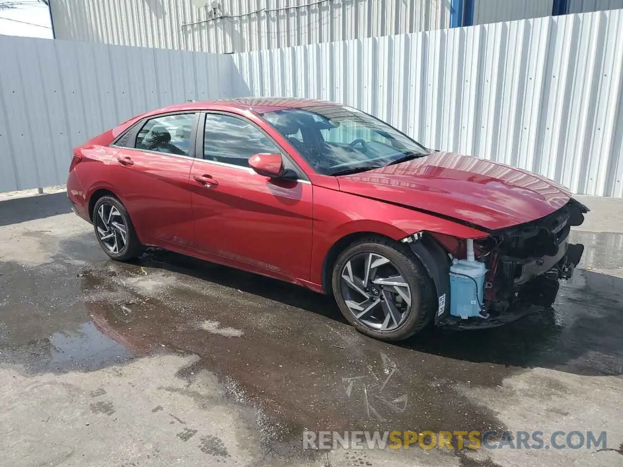 4 Photograph of a damaged car KMHLS4DG2SU863511 HYUNDAI ELANTRA 2025