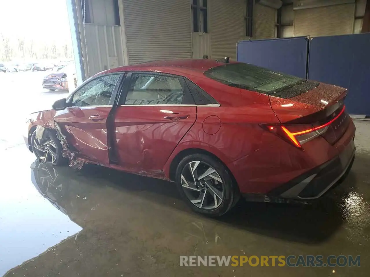 2 Photograph of a damaged car KMHLS4DG2SU892992 HYUNDAI ELANTRA 2025