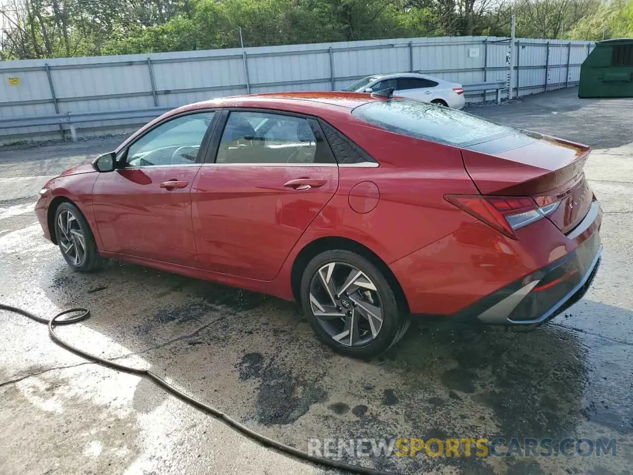 2 Photograph of a damaged car KMHLS4DG3SU862593 HYUNDAI ELANTRA 2025