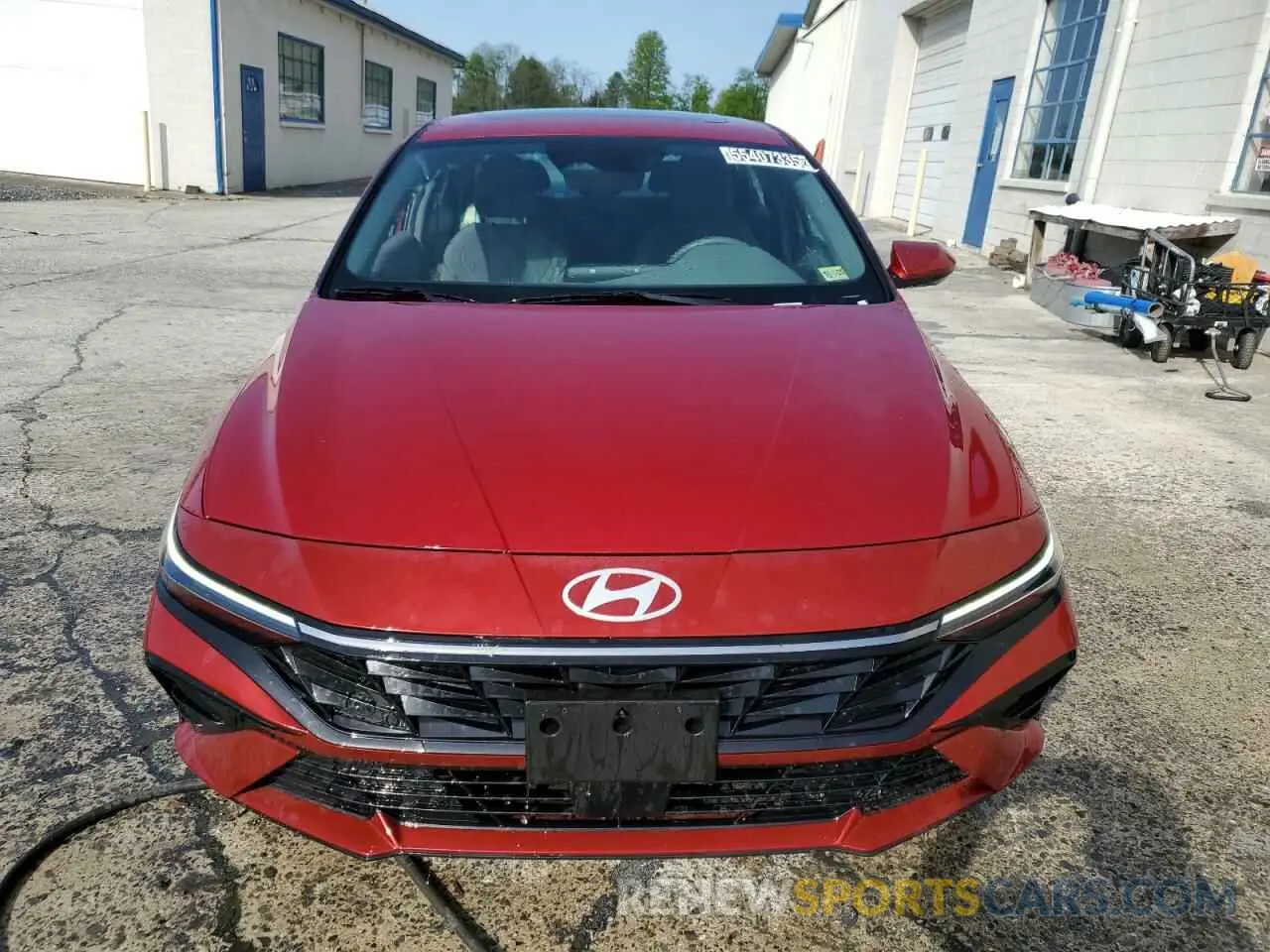 5 Photograph of a damaged car KMHLS4DG3SU862593 HYUNDAI ELANTRA 2025