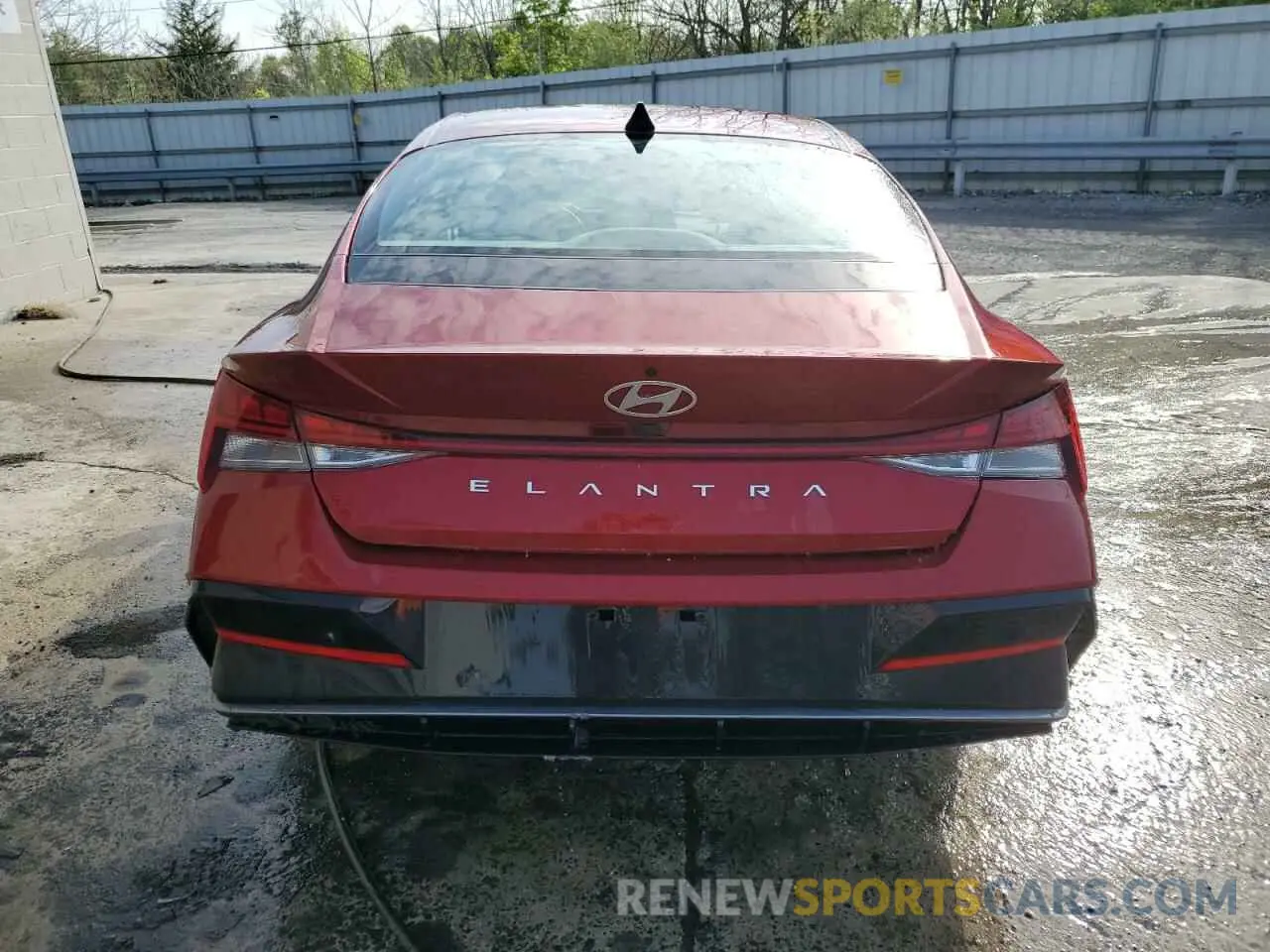 6 Photograph of a damaged car KMHLS4DG3SU862593 HYUNDAI ELANTRA 2025