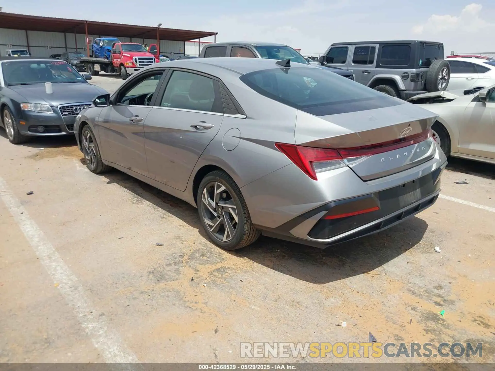 3 Photograph of a damaged car KMHLS4DG3SU862691 HYUNDAI ELANTRA 2025