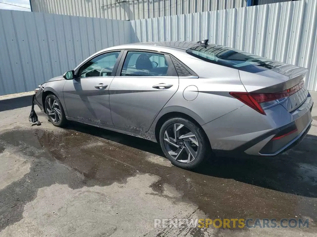2 Photograph of a damaged car KMHLS4DG3SU885551 HYUNDAI ELANTRA 2025