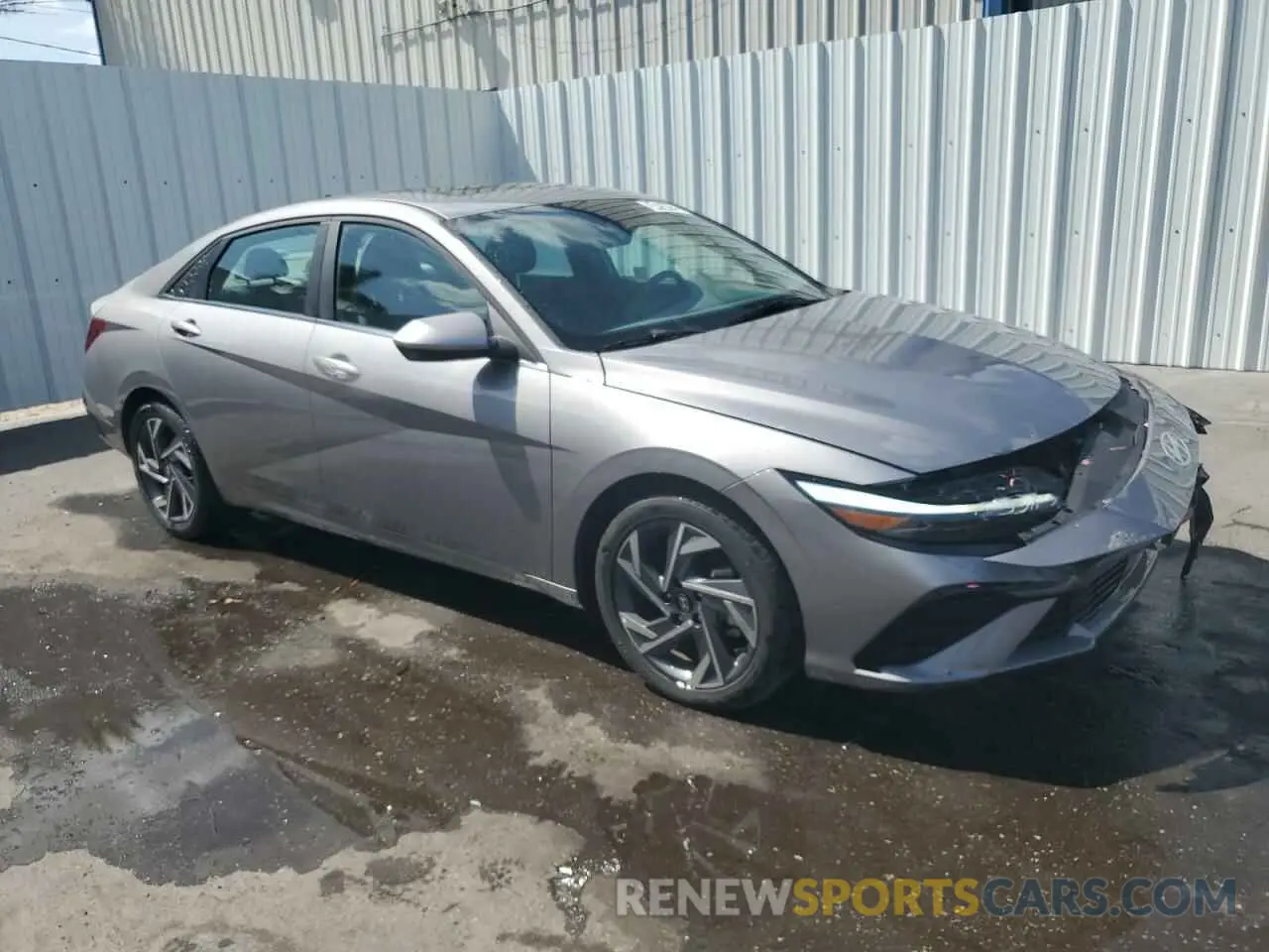 4 Photograph of a damaged car KMHLS4DG3SU885551 HYUNDAI ELANTRA 2025