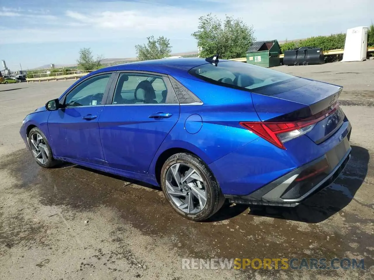 2 Photograph of a damaged car KMHLS4DG3SU913834 HYUNDAI ELANTRA 2025