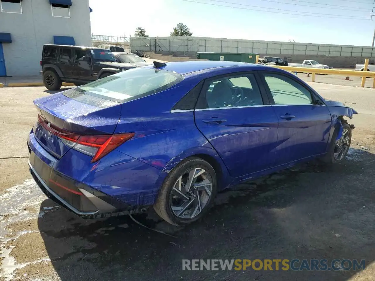 3 Photograph of a damaged car KMHLS4DG3SU913834 HYUNDAI ELANTRA 2025