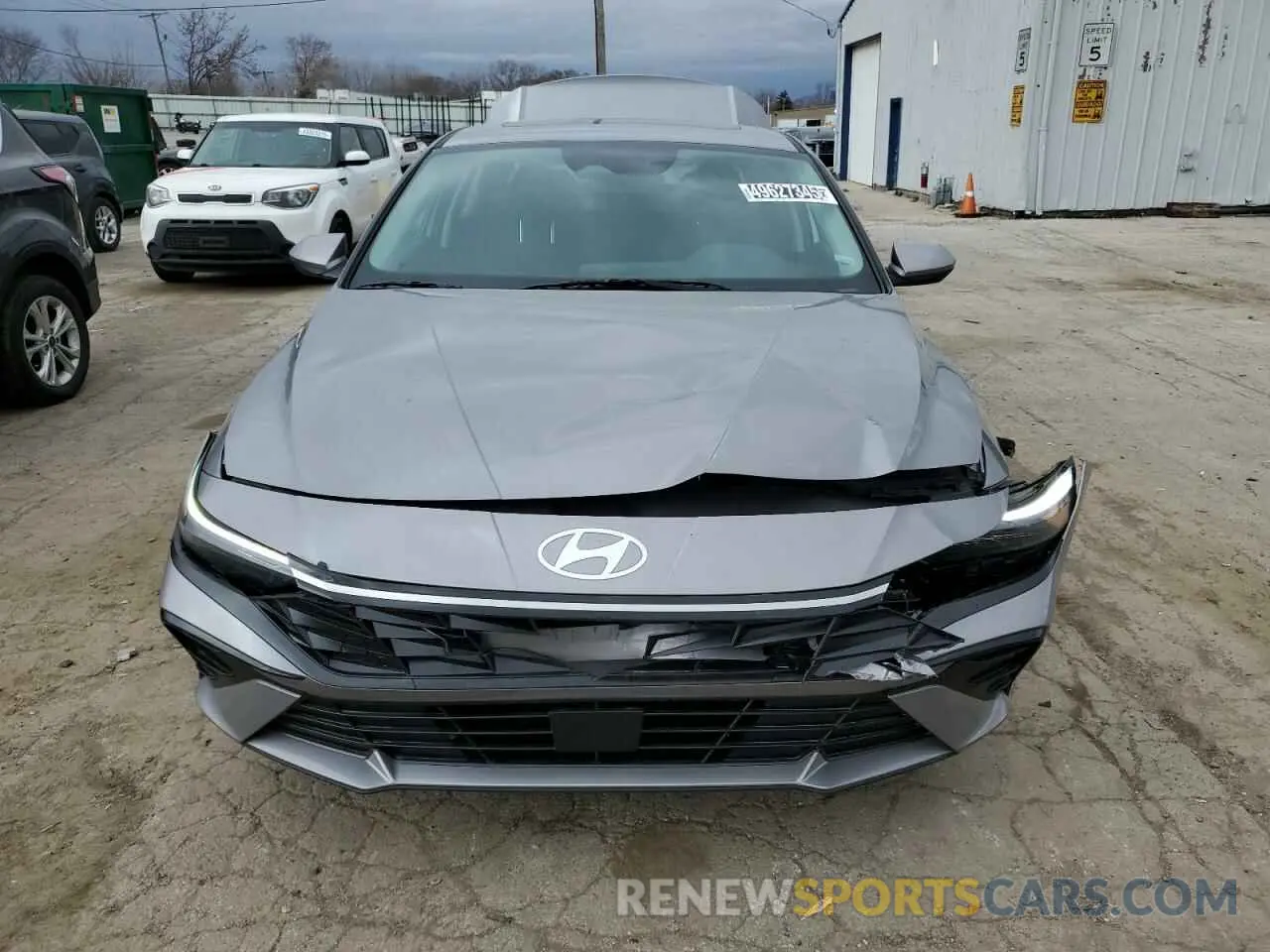 5 Photograph of a damaged car KMHLS4DG3SU950088 HYUNDAI ELANTRA 2025