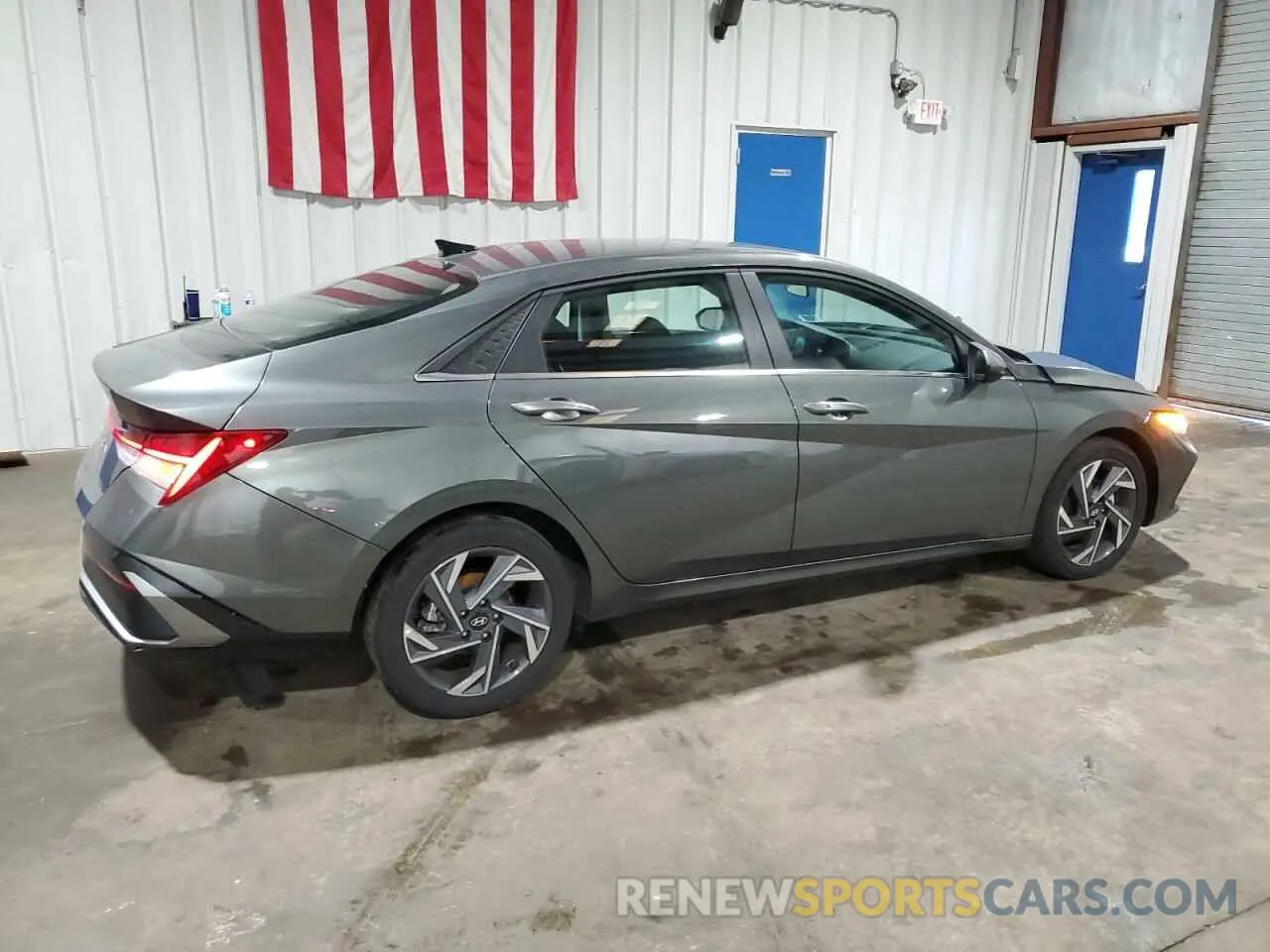 3 Photograph of a damaged car KMHLS4DG4SU908240 HYUNDAI ELANTRA 2025