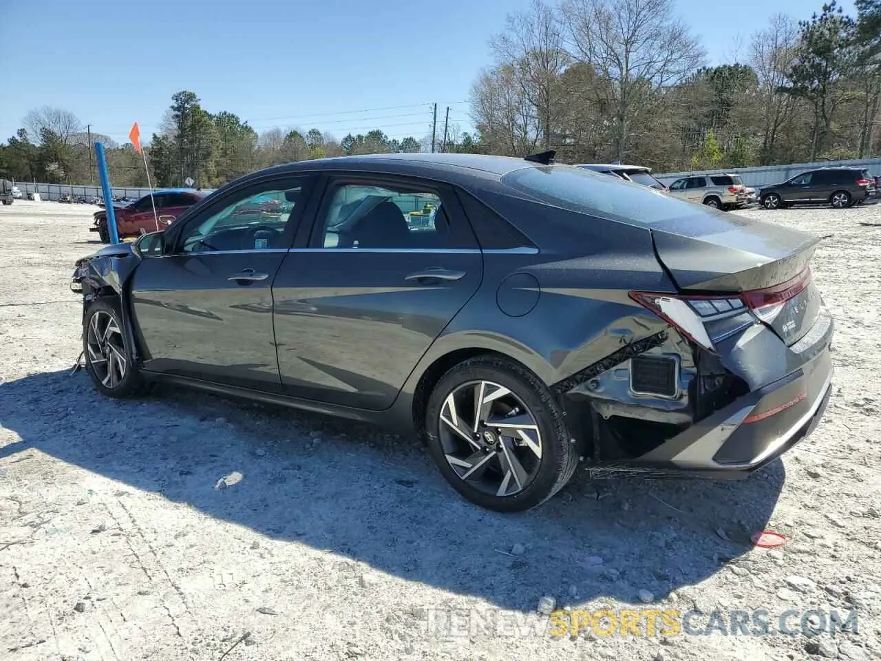 2 Photograph of a damaged car KMHLS4DG5SU855130 HYUNDAI ELANTRA 2025